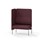 Adapt 90 høj ryg, sidepanel højre sh 45 cm