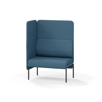Adapt 90 høj ryg, sidepanel højre sh 45 cm