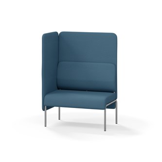 Adapt 90 høj ryg, sidepanel højre sh 45 cm