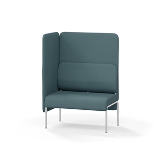 Adapt 90 høj ryg, sidepanel højre sh 45 cm