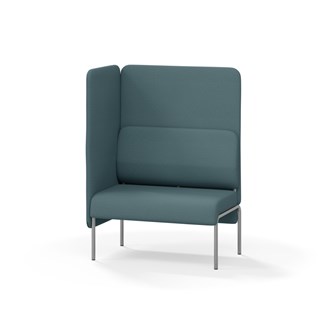 Adapt 90 høj ryg, sidepanel højre sh 45 cm