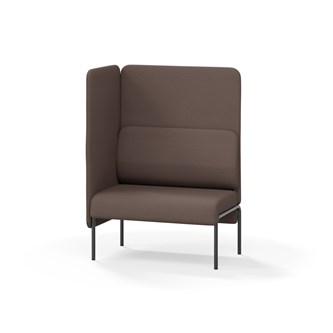 Adapt 90 høj ryg, sidepanel højre sh 45 cm