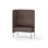 Adapt 90 høj ryg, sidepanel højre sh 45 cm