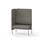 Adapt 90 høj ryg, sidepanel højre sh 45 cm