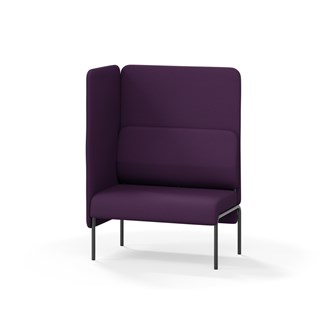 Adapt 90 høj ryg, sidepanel højre sh 45 cm