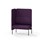 Adapt 90 høj ryg, sidepanel højre sh 45 cm