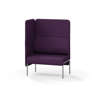 Adapt 90 høj ryg, sidepanel højre sh 45 cm