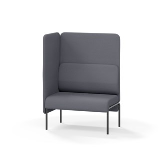 Adapt 90 høj ryg, sidepanel højre sh 45 cm