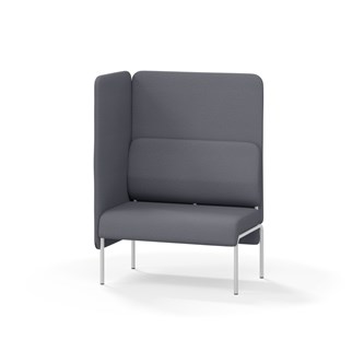 Adapt 90 høj ryg, sidepanel højre sh 45 cm