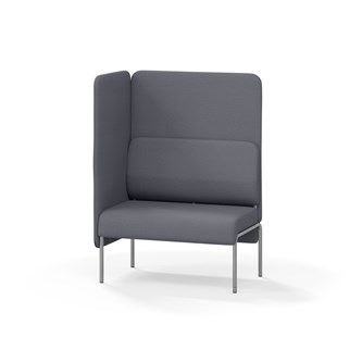 Adapt 90 høj ryg, sidepanel højre sh 45 cm
