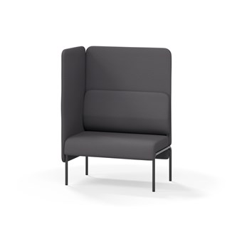 Adapt 90 høj ryg, sidepanel højre sh 45 cm