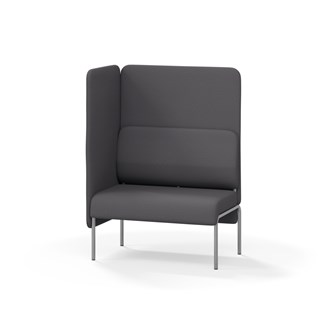Adapt 90 høj ryg, sidepanel højre sh 45 cm