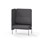 Adapt 90 høj ryg, sidepanel højre sh 45 cm