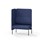Adapt 90 høj ryg, sidepanel højre sh 45 cm