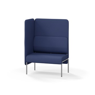 Adapt 90 høj ryg, sidepanel højre sh 45 cm