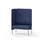 Adapt 90 høj ryg, sidepanel højre sh 45 cm