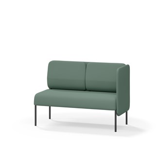 Adapt 120 lav ryg, sidepanel venstre sh 45 cm
