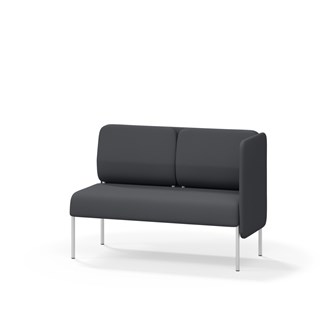Adapt 120 lav ryg, sidepanel venstre sh 45 cm