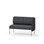 Adapt 120 lav ryg, sidepanel venstre sh 45 cm