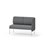 Adapt 120 lav ryg, sidepanel venstre sh 45 cm