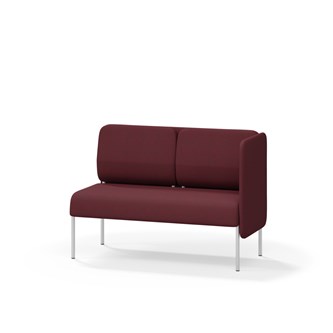 Adapt 120 lav ryg, sidepanel venstre sh 45 cm