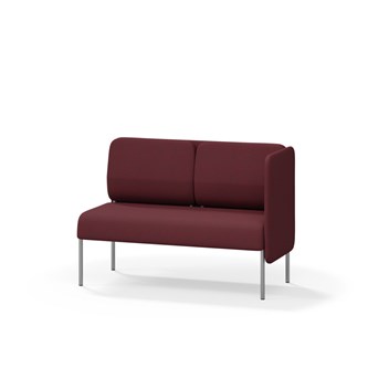 Adapt 120 lav ryg, sidepanel venstre sh 45 cm