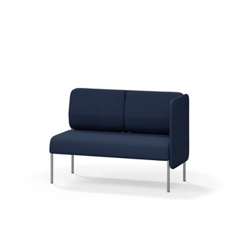 Adapt 120 lav ryg, sidepanel venstre sh 45 cm