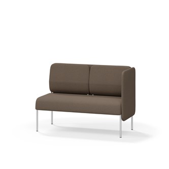 Adapt 120 lav ryg, sidepanel venstre sh 45 cm