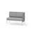 Adapt 120 lav ryg, sidepanel venstre sh 45 cm