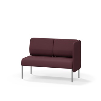 Adapt 120 lav ryg, sidepanel venstre sh 45 cm