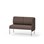 Adapt 120 lav ryg, sidepanel venstre sh 45 cm