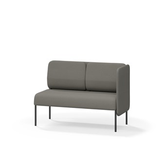 Adapt 120 lav ryg, sidepanel venstre sh 45 cm