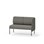 Adapt 120 lav ryg, sidepanel venstre sh 45 cm