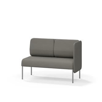 Adapt 120 lav ryg, sidepanel venstre sh 45 cm