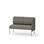 Adapt 120 lav ryg, sidepanel venstre sh 45 cm