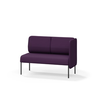 Adapt 120 lav ryg, sidepanel venstre sh 45 cm