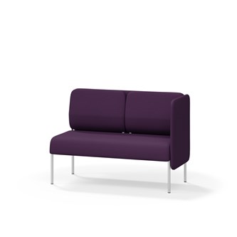 Adapt 120 lav ryg, sidepanel venstre sh 45 cm