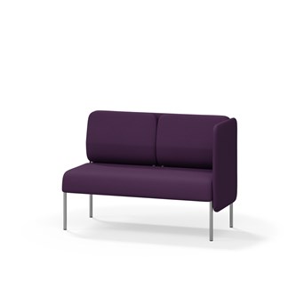 Adapt 120 lav ryg, sidepanel venstre sh 45 cm