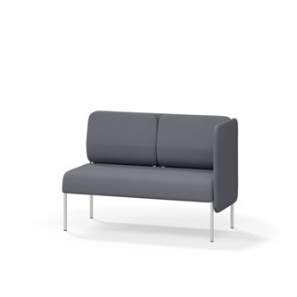 Adapt 120 lav ryg, sidepanel venstre sh 45 cm