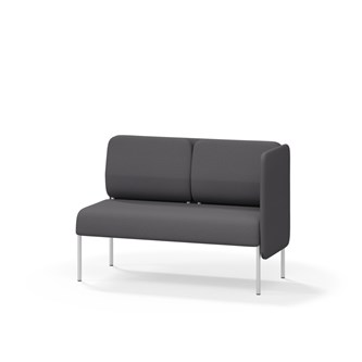 Adapt 120 lav ryg, sidepanel venstre sh 45 cm