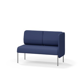 Adapt 120 lav ryg, sidepanel venstre sh 45 cm