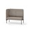 Adapt 120 medium ryg, sidepanel højre sh 45 cm