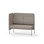 Adapt 120 medium ryg, sidepanel højre sh 45 cm
