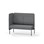 Adapt 120 medium ryg, sidepanel højre sh 45 cm