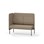 Adapt 120 medium ryg, sidepanel højre sh 45 cm
