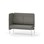 Adapt 120 medium ryg, sidepanel højre sh 45 cm
