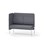 Adapt 120 medium ryg, sidepanel højre sh 45 cm