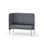Adapt 120 medium ryg, sidepanel højre sh 45 cm