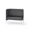 Adapt 120 medium ryg, sidepanel højre sh 45 cm