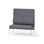 Adapt 120 høj ryg, uden sidepaneler sh 45 cm